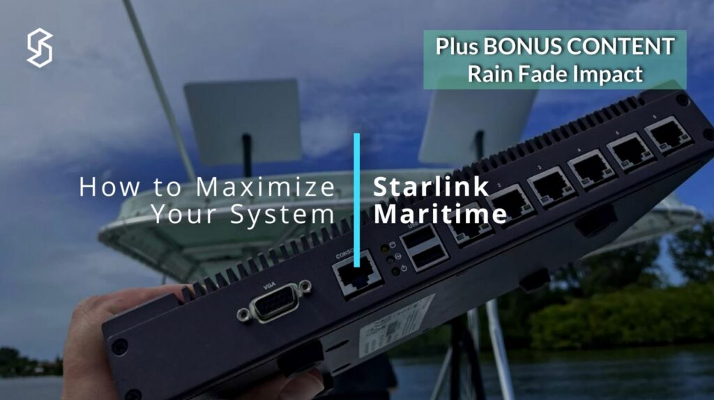 Starlink's seamless integration with SIGMA gives you a fully managed system.