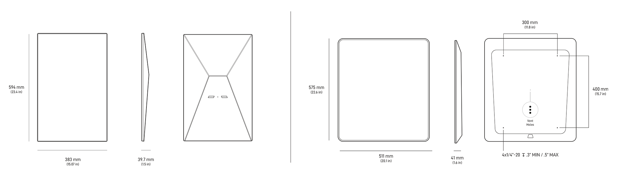 Starlink Antenna Comparison